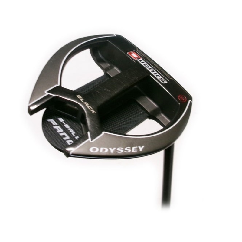 Odyssey O Works Black 2-Bal Fang 37 Mallet Putter
