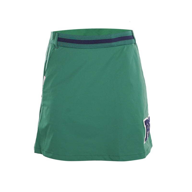 PUMA Woven Pleated Skirt (Vine)