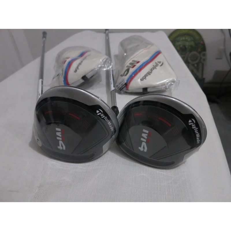 TaylorMade M4 3-Wood & 5-Wood Set – 15* – 18* – Ladies Flex Graphite – NEW
