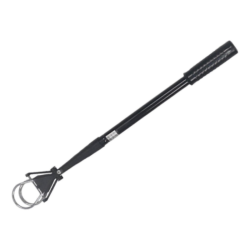 Telescopic Aluminum Ball Retriever For Golf Course Use Portable Black Ball Picker Tool