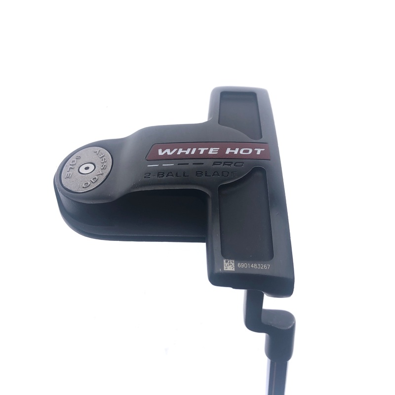 Used Odyssey White Hot Pro 2-Ball Blade Putter / 33.0 Inches
