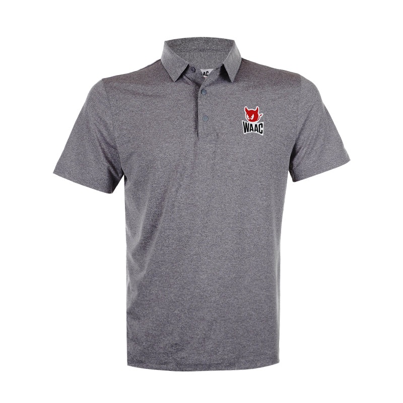 WAAC x Iron Head Essential Men’s Polo (Grey Heather)