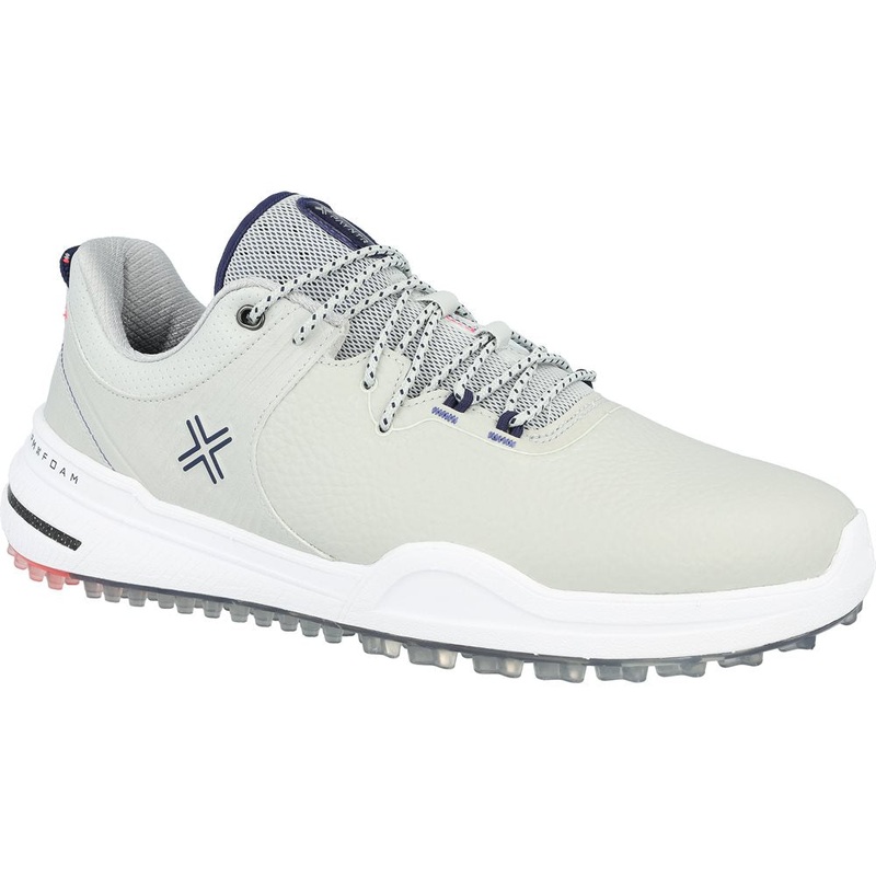 x 002 LE Spikeless Golf Shoes|White/Black/Gray|Black/Gray/Black|9|9.5|10|10.5|11|12