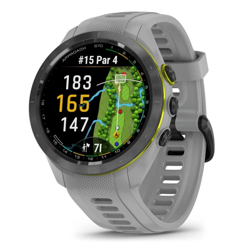 Approach S70s GPS Golf Watch|Gray|White||N/A