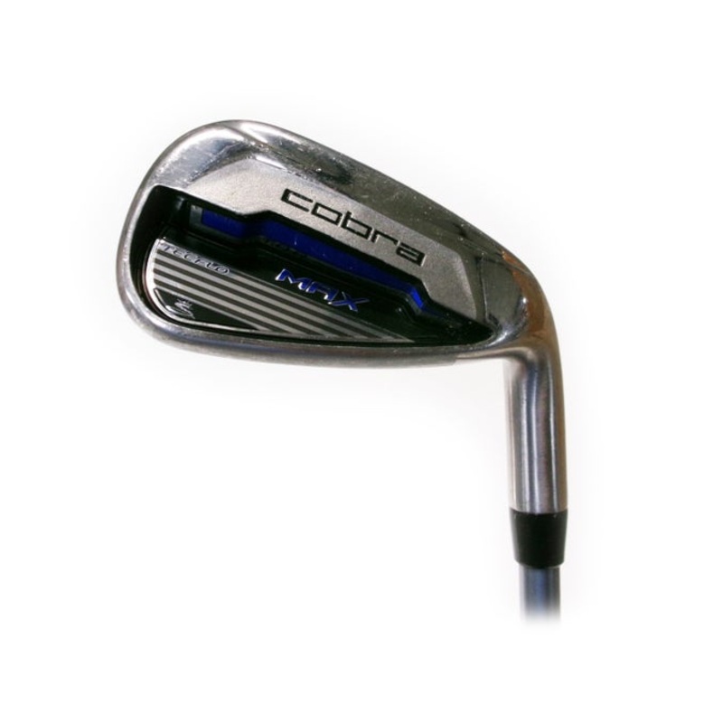 Cobra Max Single 8 Iron Graphite Matrix White Tie X4 Regular Flex