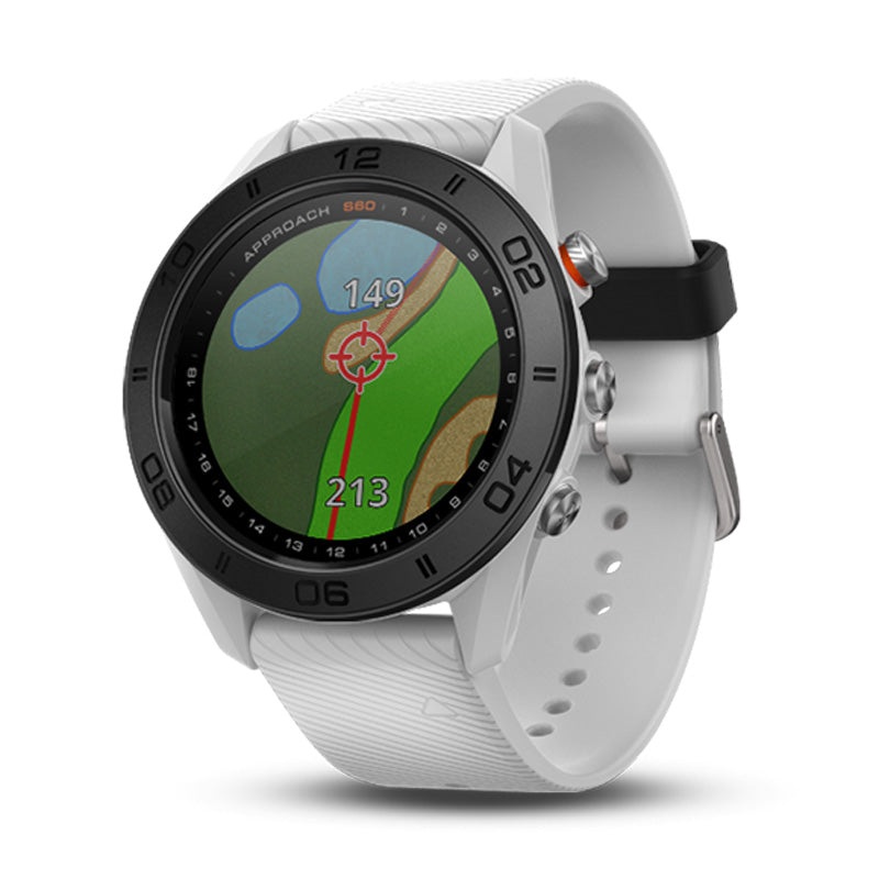 GARMIN Approach S60 Silicone Golf Watch (White)