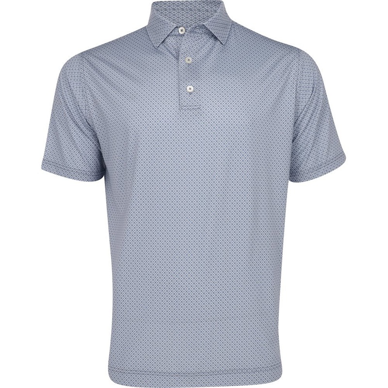 Loop Lisle Polo|White/Flint|Medium|Large|X-Large|XX-Large