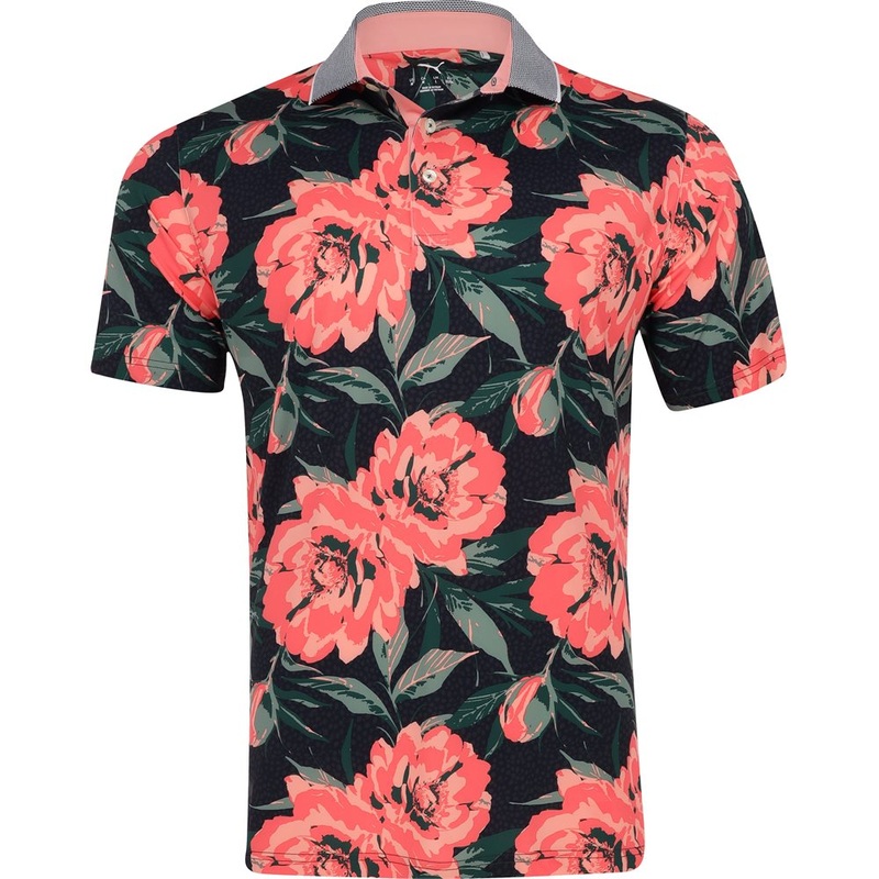 MATTR Beautiful Game Polo|Deep Navy/Red Fire|Medium|Large|X-Large|XX-Large