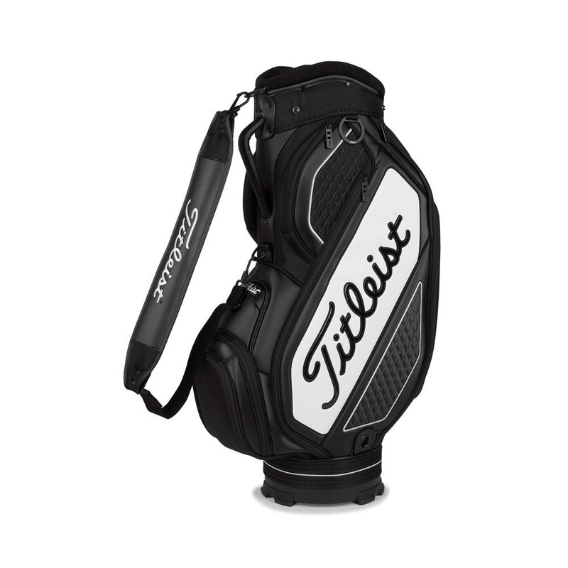 Mid Size Golf Bag|Black/White