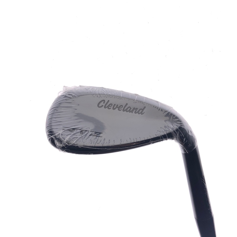 NEW Cleveland RTZ Black Satin Lob Wedge / 60.0 Degrees / Wedge Flex