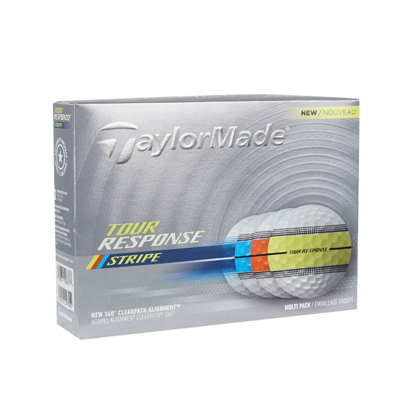 TAYLORMADE Tour Response Stripe Multipack (2025) Golf Ball