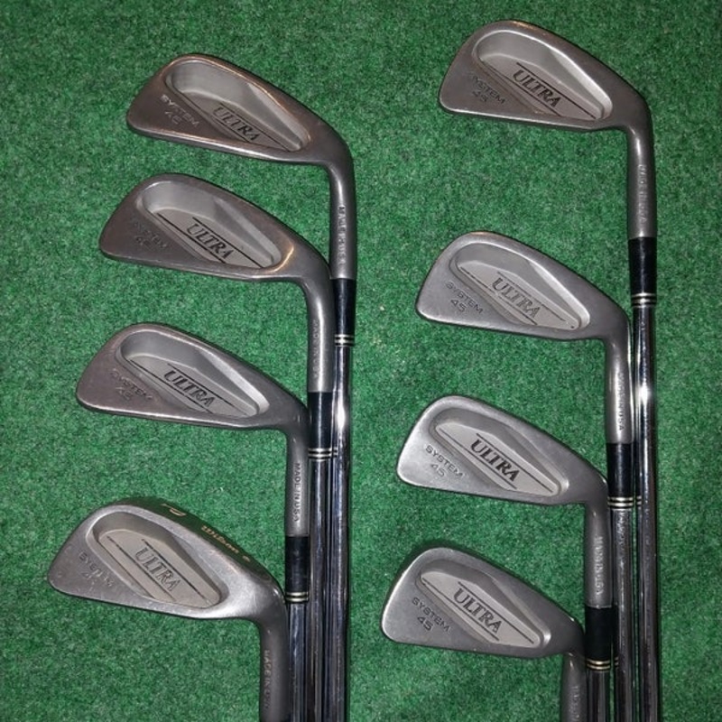 Wilson Ultra System 45 Iron Set 3 – P USA Reg Flex & W/S Shotgun putter