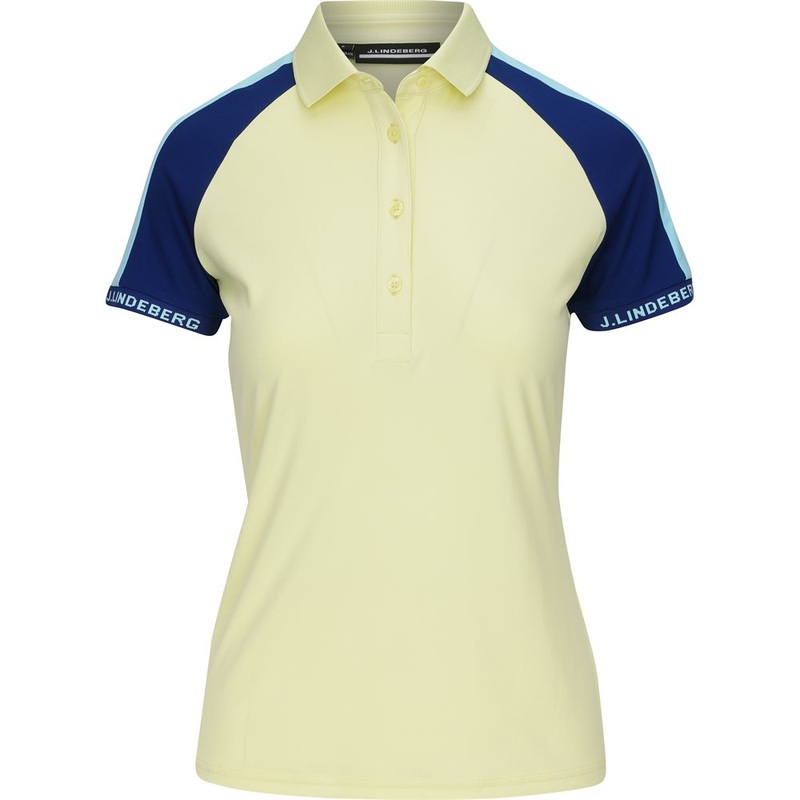 Women’s Perinne Polo|Wax Yellow|Fuchsia Purple|X-Small