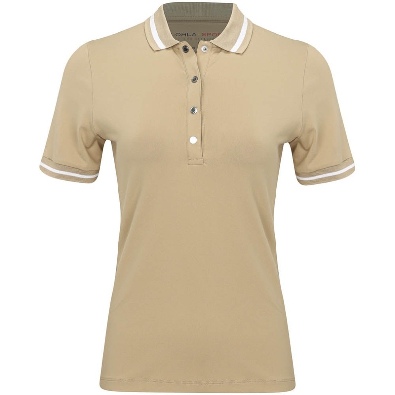 Women’s The Mia Polo|Khaki|White|Navy|X-Small|Small|Medium|Medium/Large|X-Large|Large