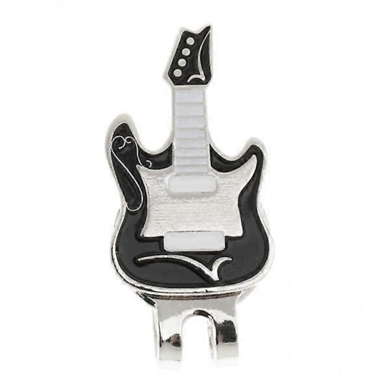 10x Sturdy Guitar Hat Clip Golf Ball Markers Clip on