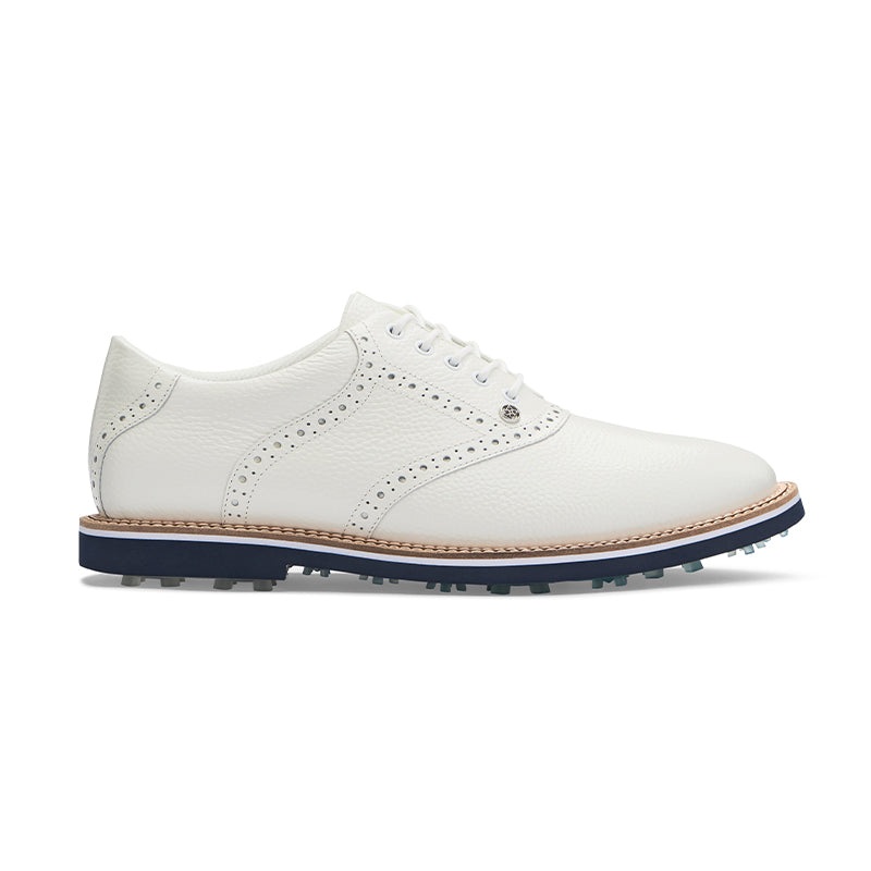 GFORE Saddle Gallivanter Women’s Spikeless Shoes (White/Twilight)