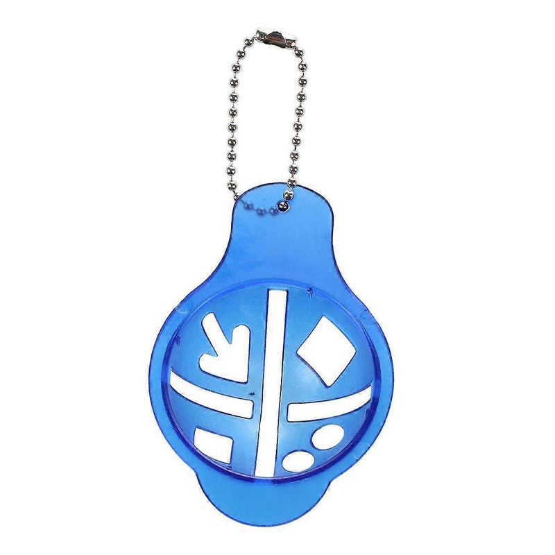 Golf Ball Linear Line Marker Template Swing Drawing Alignment Tool Blue