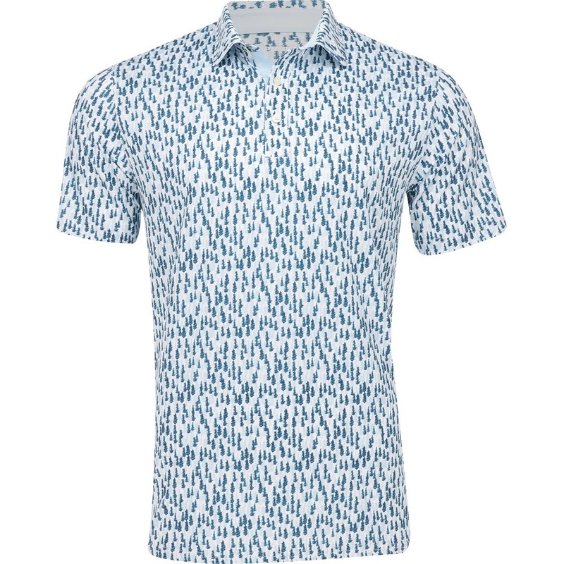 MATTR Pines Polo|Ocean Tropic/Zen Blue|Deep Navy/Ocean Tropic|Small|Medium|Large|X-Large|XX-Large