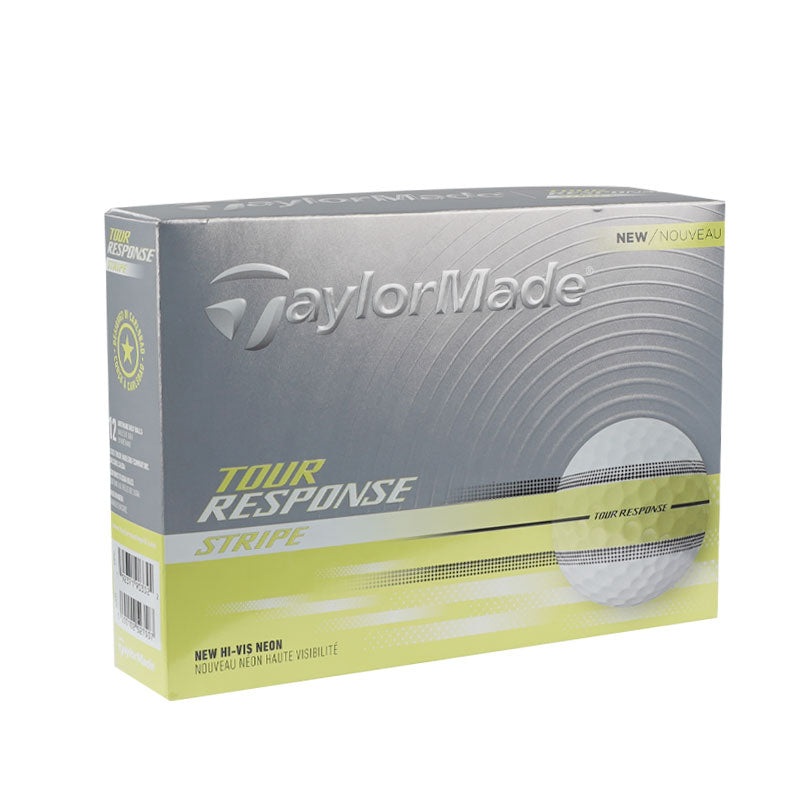TAYLORMADE Tour Response Stripe (2025) (Yellow) Golf Ball