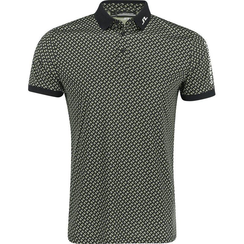 Tour Tech Print Polo|Tour Geo Olive S|Tour Tiger Clematis M|Tour Tiger Olive M|Tour Tiger Brown M|Tour Geo Navy S|Medium|Large|X-Large|Small|XX-Large