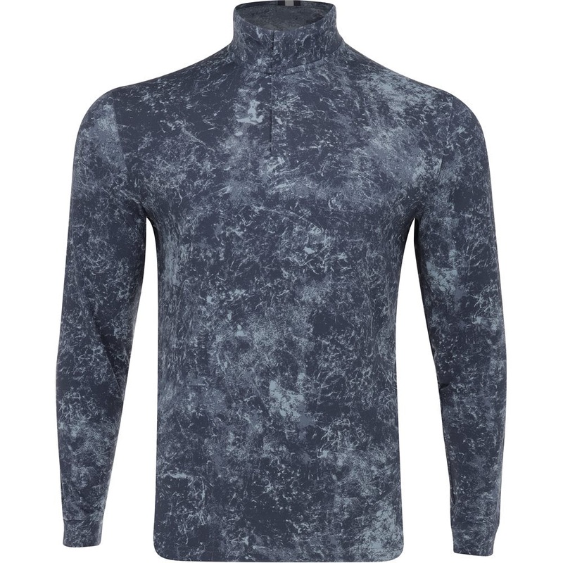 UA Playoff Novelty Printed 1/4 Zip Midlayer