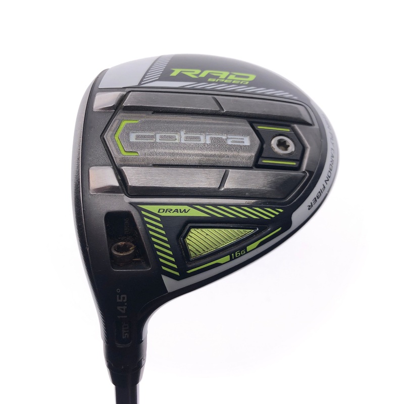 Used Cobra King Radspeed 3 Fairway Wood / 14.5 Degrees / Regular / Left-Handed