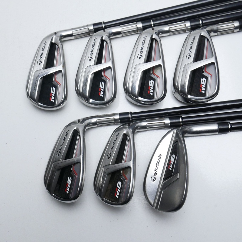 Used TaylorMade M6 Iron Set / 5 – SW / Regular Flex