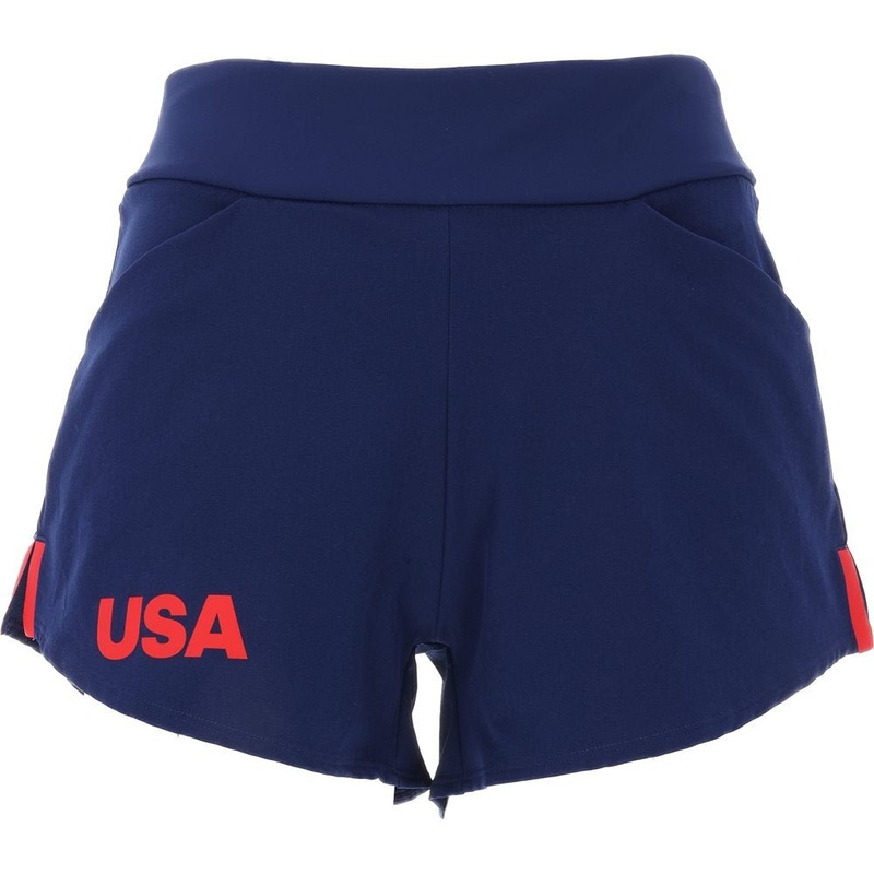 Women’s USA Pull-On Shorts|Dark Blue|Medium