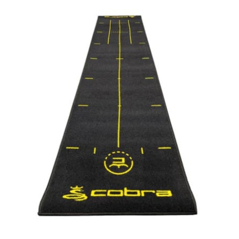 Cobra Putting Mat 50 x 240|Yellow/Black