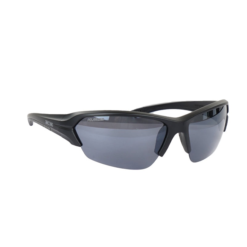 EPOCH EYEWEAR Wake Polarized Sunglasses (Black/Smoke)