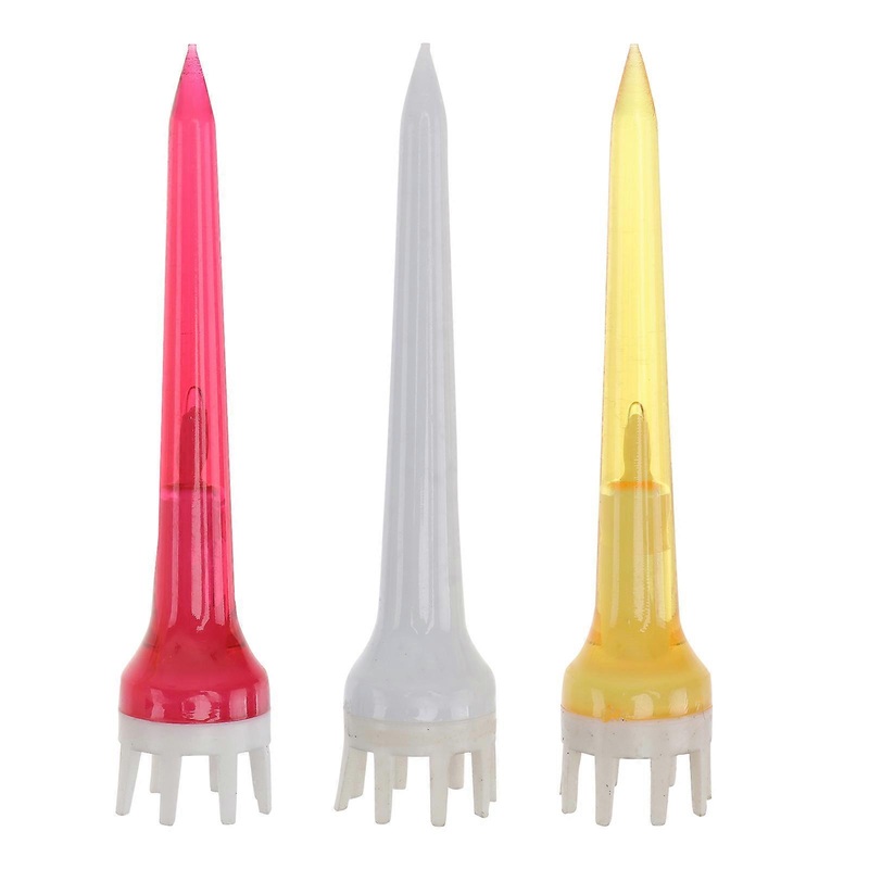 Golfs Tees Golf Ball Holder Plastic Crown Shape Simple Design For Golf Playing 6.2X1.2X1.2CM 10Pcs