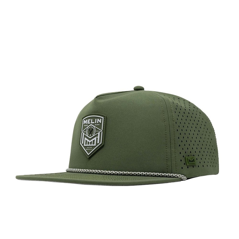 Hydro Coronado Shield Hat|Olive|Navy|Heather Gray|Classic|X-Large|Small