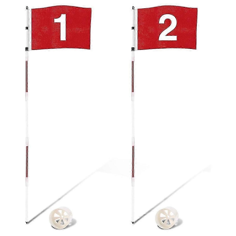 Practice Putting Flags – Golf Flagstick & Golf Flag for Backyard Greens