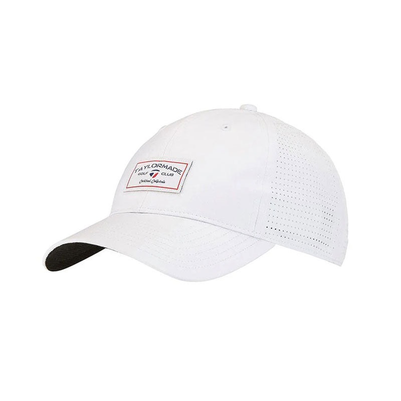 TAYLORMADE Performance Lite Patch Men’s Cap (White)