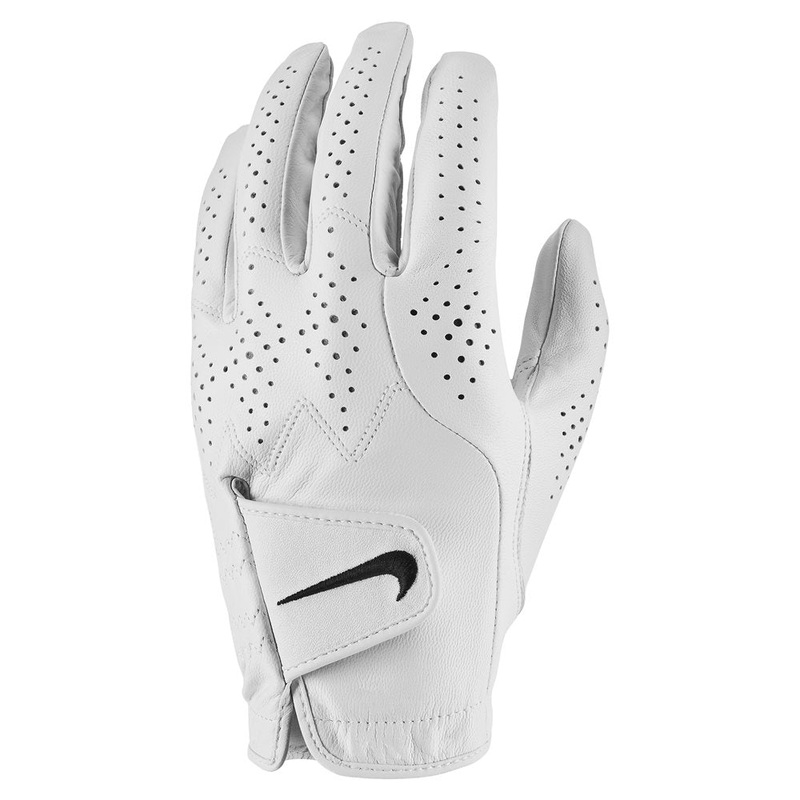 Tour Classic IV Golf Glove|Pearl White/Pearl White/Black|Left Hand Glove (Right-Handed Golfer)