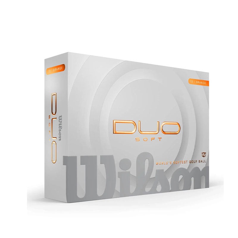 WILSON Duo Soft (2025) (Orange) Golf Ball