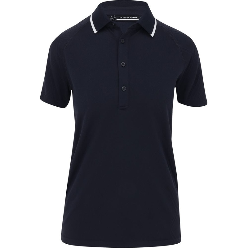 Women’s Baily Seamless Polo|JL Navy|White|X-Small|X-Large|Small|Medium|Large