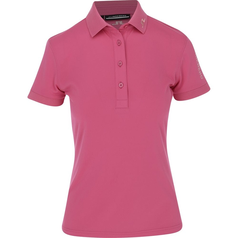 Women’s Tour Tech Polo|Fuchsia Purple|Burnt Coral|X-Small