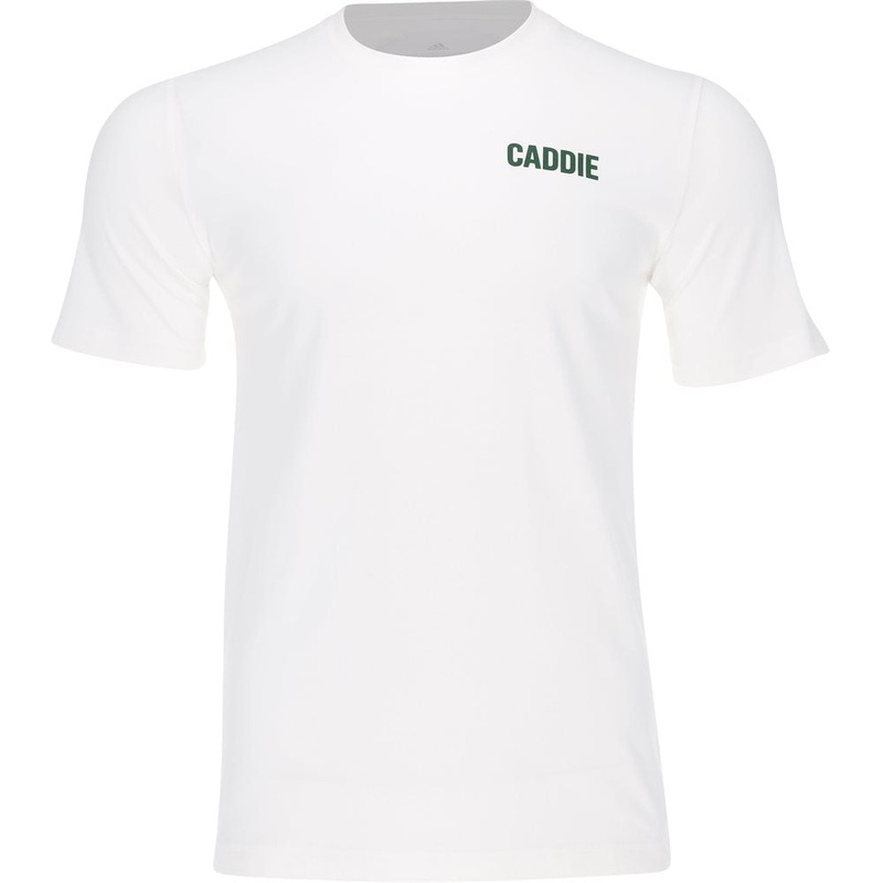 Adicross Caddie T-Shirt|White|Black|Almost Lime|Large|X-Large