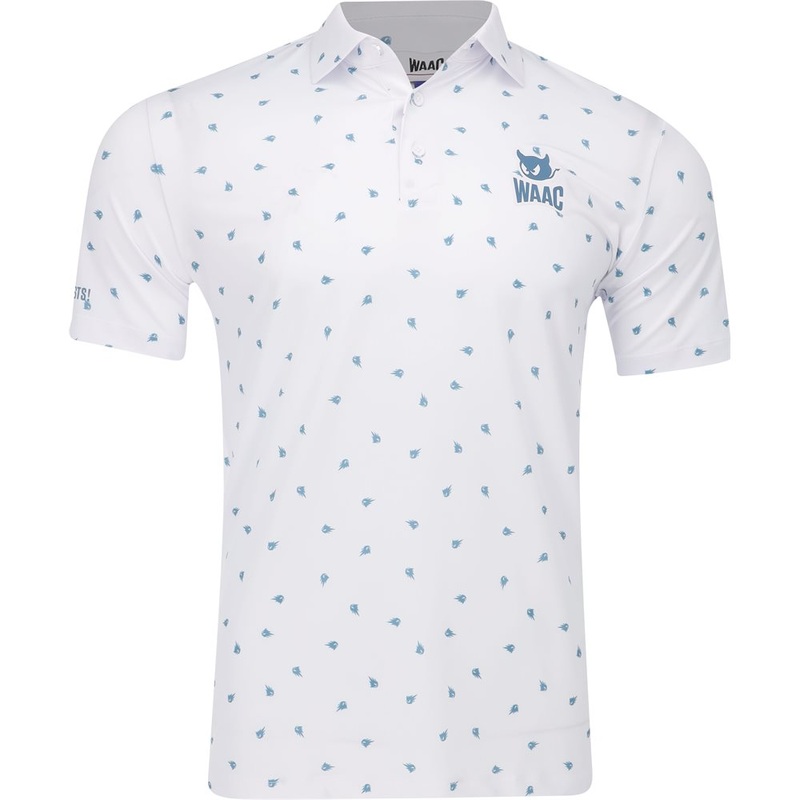 Fire WAACKY Polo|White|Small|Medium|Large|X-Large