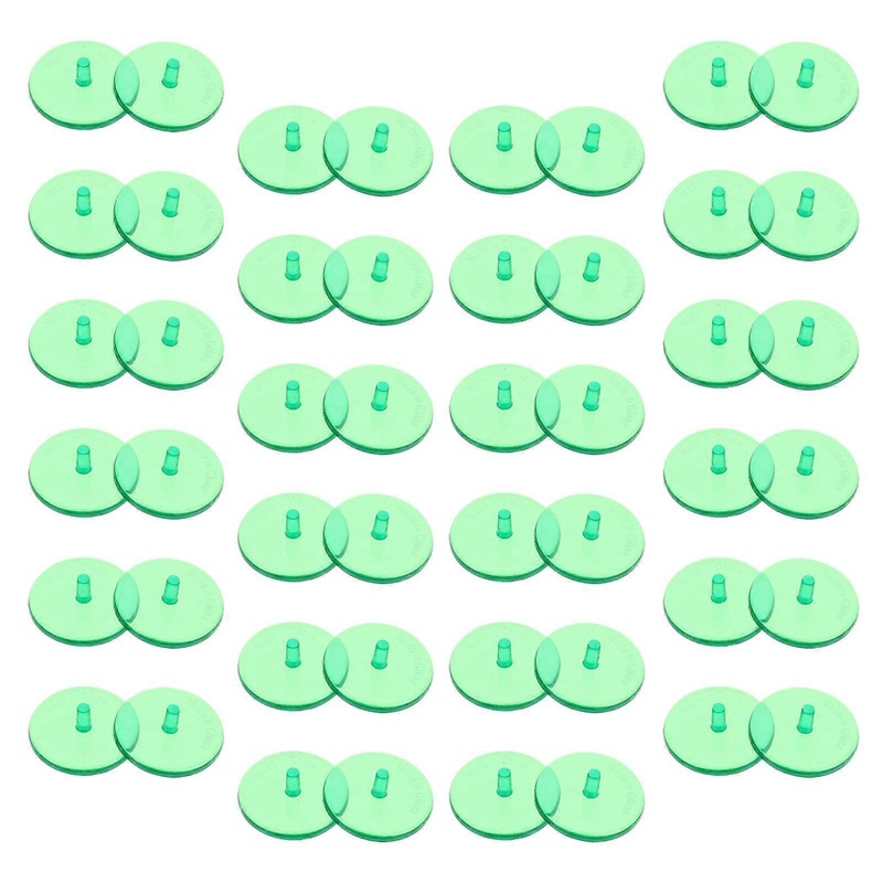 Golf Ball Alignment Tool Wear Resistant Convenient Insertion Golf Players 0.9×0.9×0.3in 100Pcs
