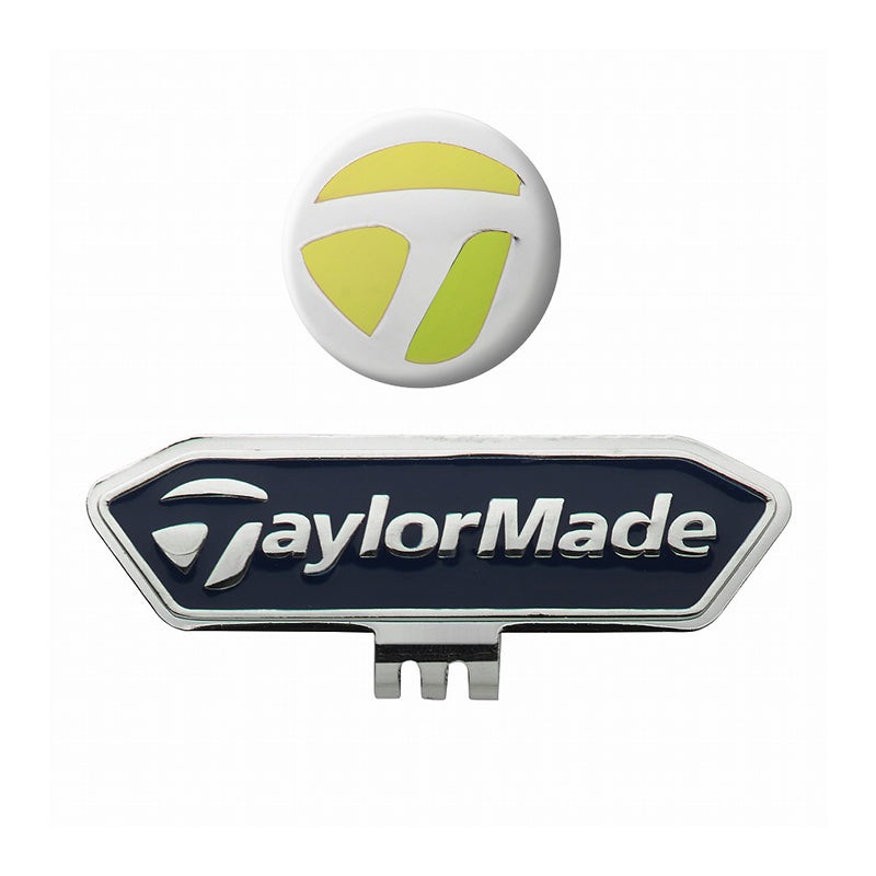 TAYLORMADE Cap Ball Marker (Black/Yellow)
