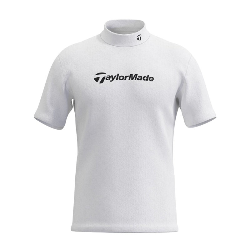 TAYLORMADE Club Basic Men’s Mock Shirt (White)