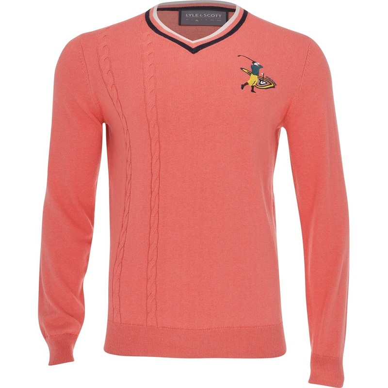 The Gregor Sweater|Shrimp|Dark Navy|Medium|Large|X-Large