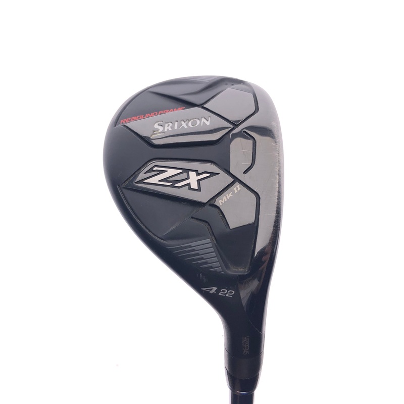 Used Srixon ZX MKII 4 Hybrid / 22 Degrees / Regular Flex