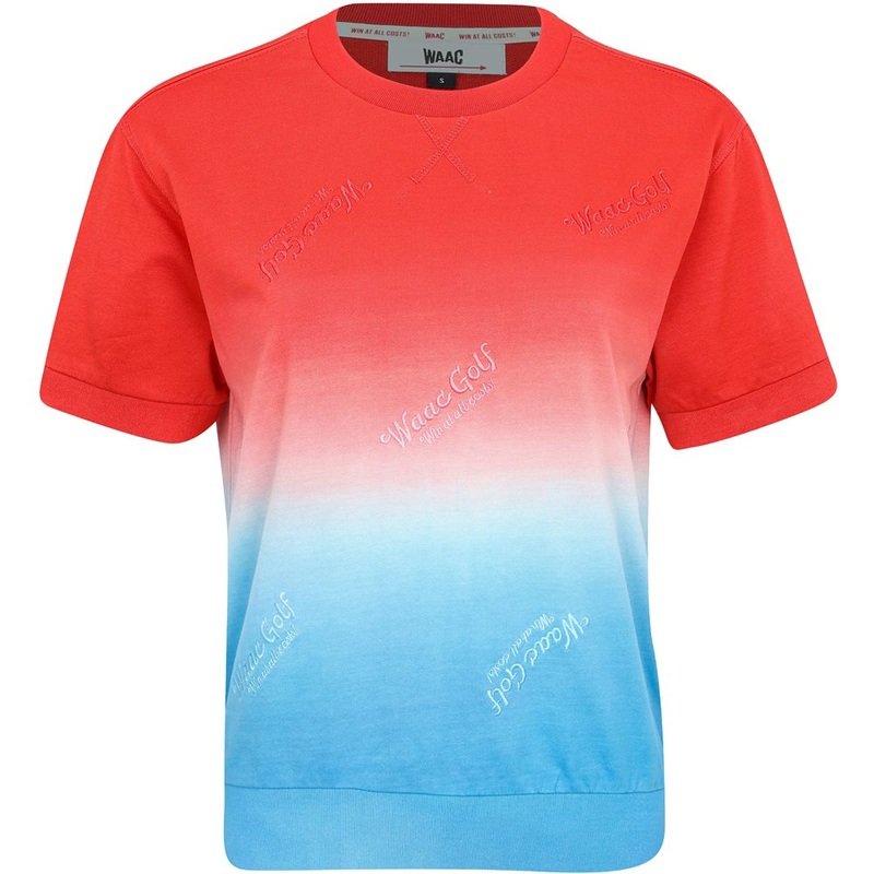 Women’s Tie Dye Embroidery Crewneck Top