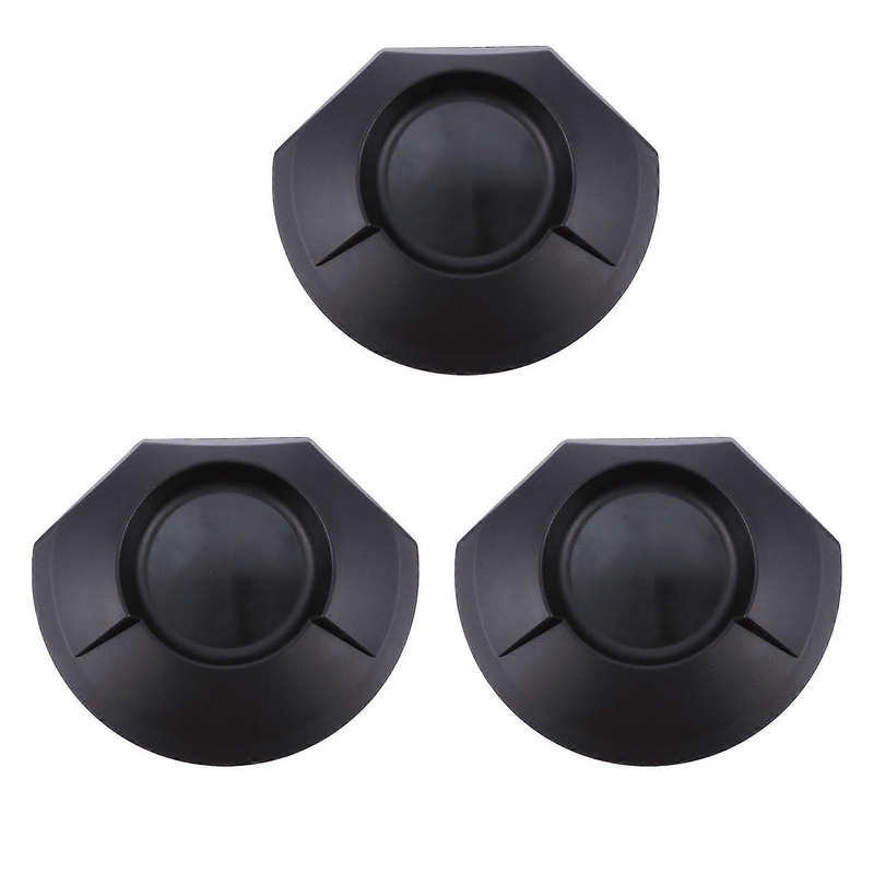 3pcs Durable Golf Practice Disc Putting Aid Training Device Portable Putter Cup for All Ages Black