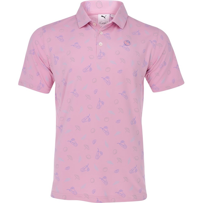 AP CLOUDSPUN Contender Polo|Pale Pink/Lavender Pop|Medium|XX-Large