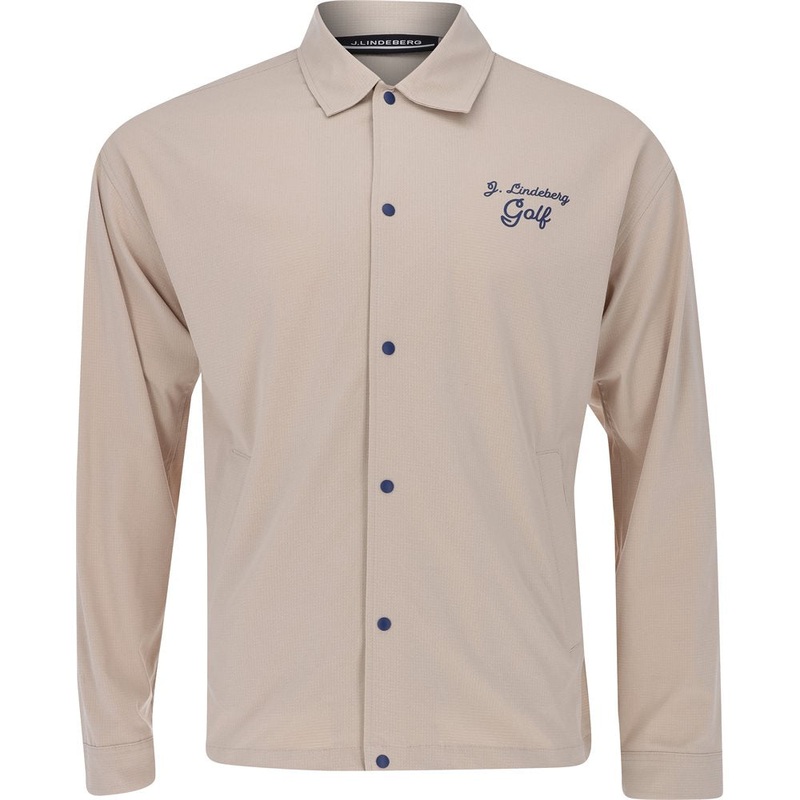 Dex Long Sleeve Overshirt|Safari Beige|Medium|X-Large
