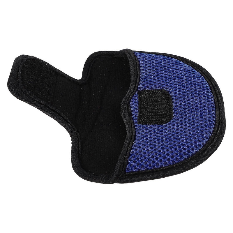 Golf Putter Head Cover Nylon Mesh Semicircular Design Golf Course Club Protection Extend Lifespan Blue 1Pack